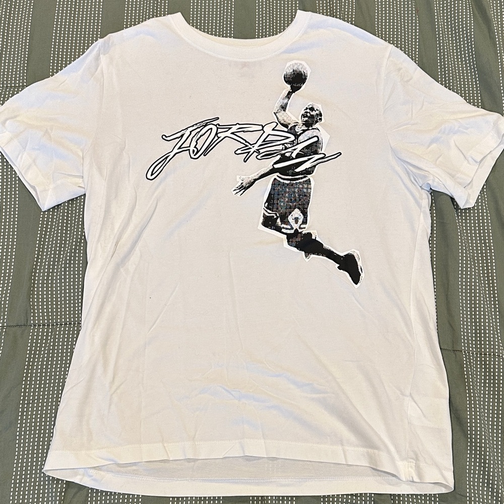 Jordan White Basketball Graphic Tee
